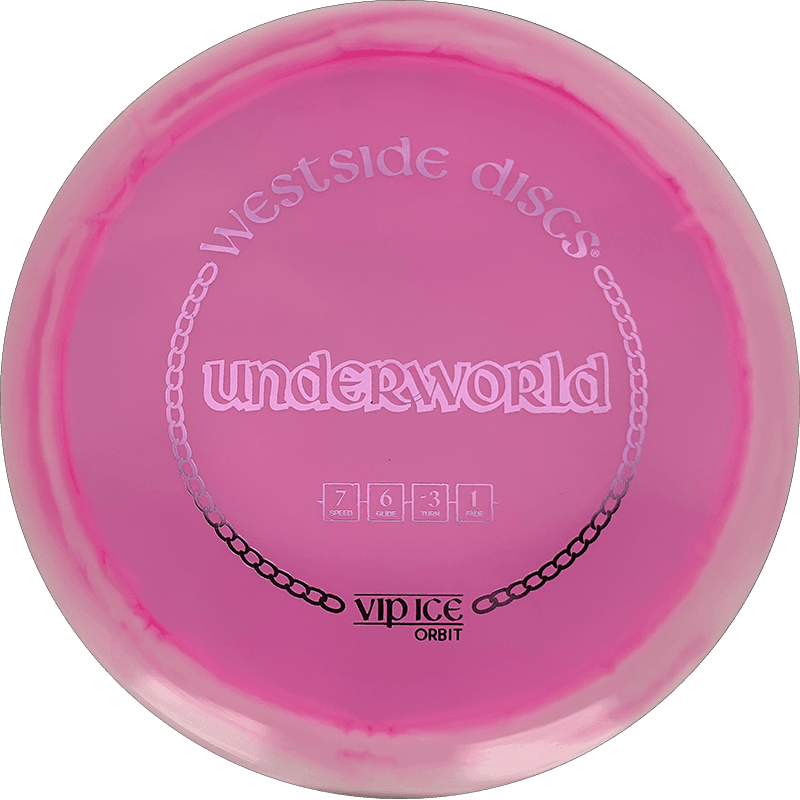 173g - Pink (Pink Foil) *1063* VIP Ice Orbit Westside Discs Underworld - Skyline Disc Golf